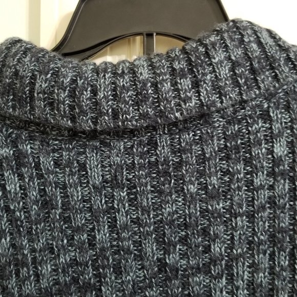 Moda International sweater Medium toggle button long cardigan duster knit Y2K - Picture 9 of 12